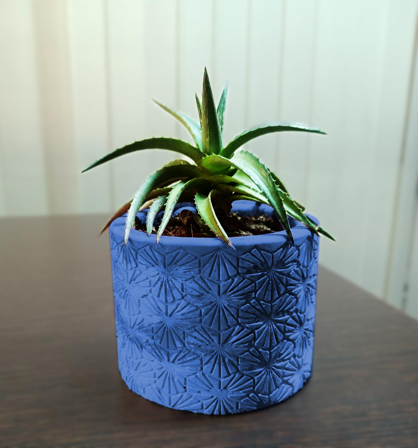 Decorative Indoor Cement Planter