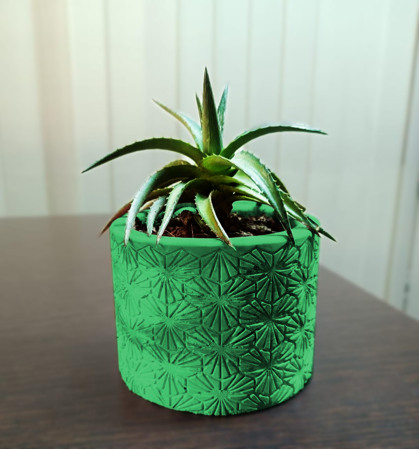 Decorative Indoor Cement Planter