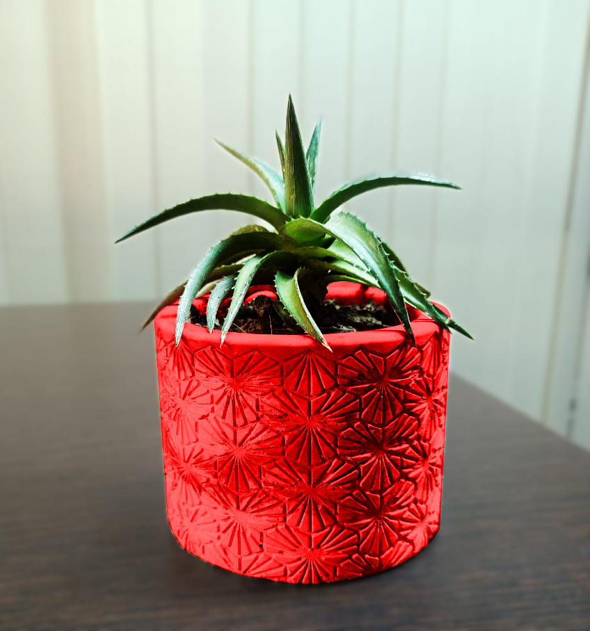 Decorative Indoor Cement Planter