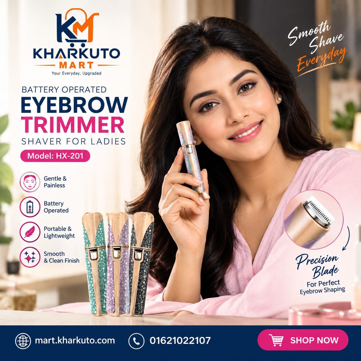 Battery Operated Eyebrow Trimmer