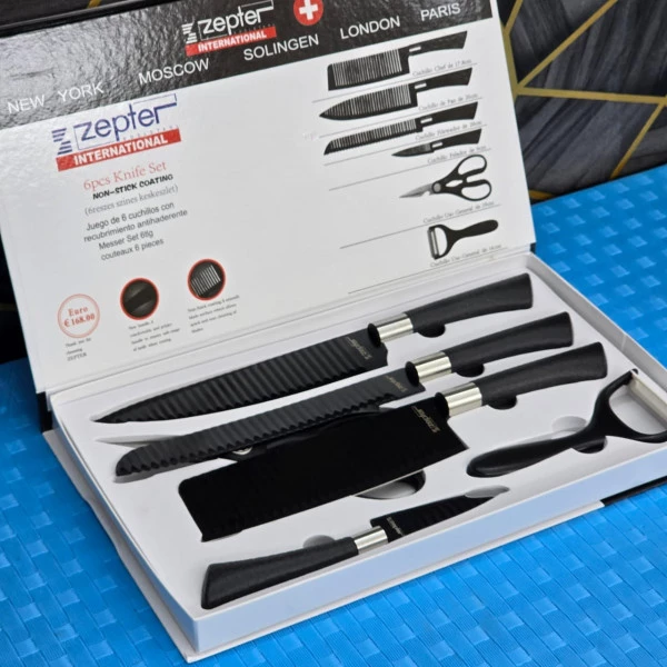 Zepter 6Pcs Premium Knife Set