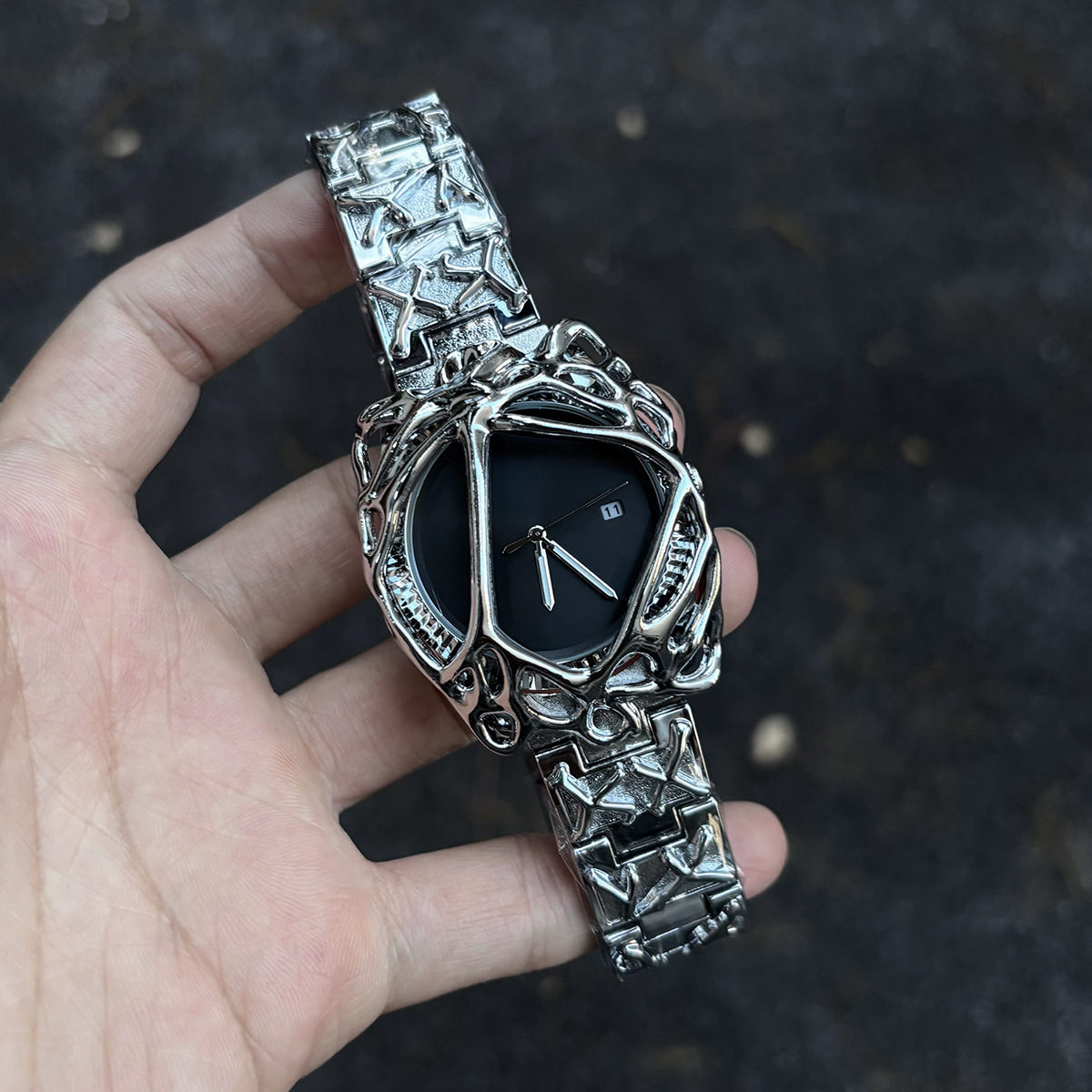 Men's Spider Web Alabaster Watch