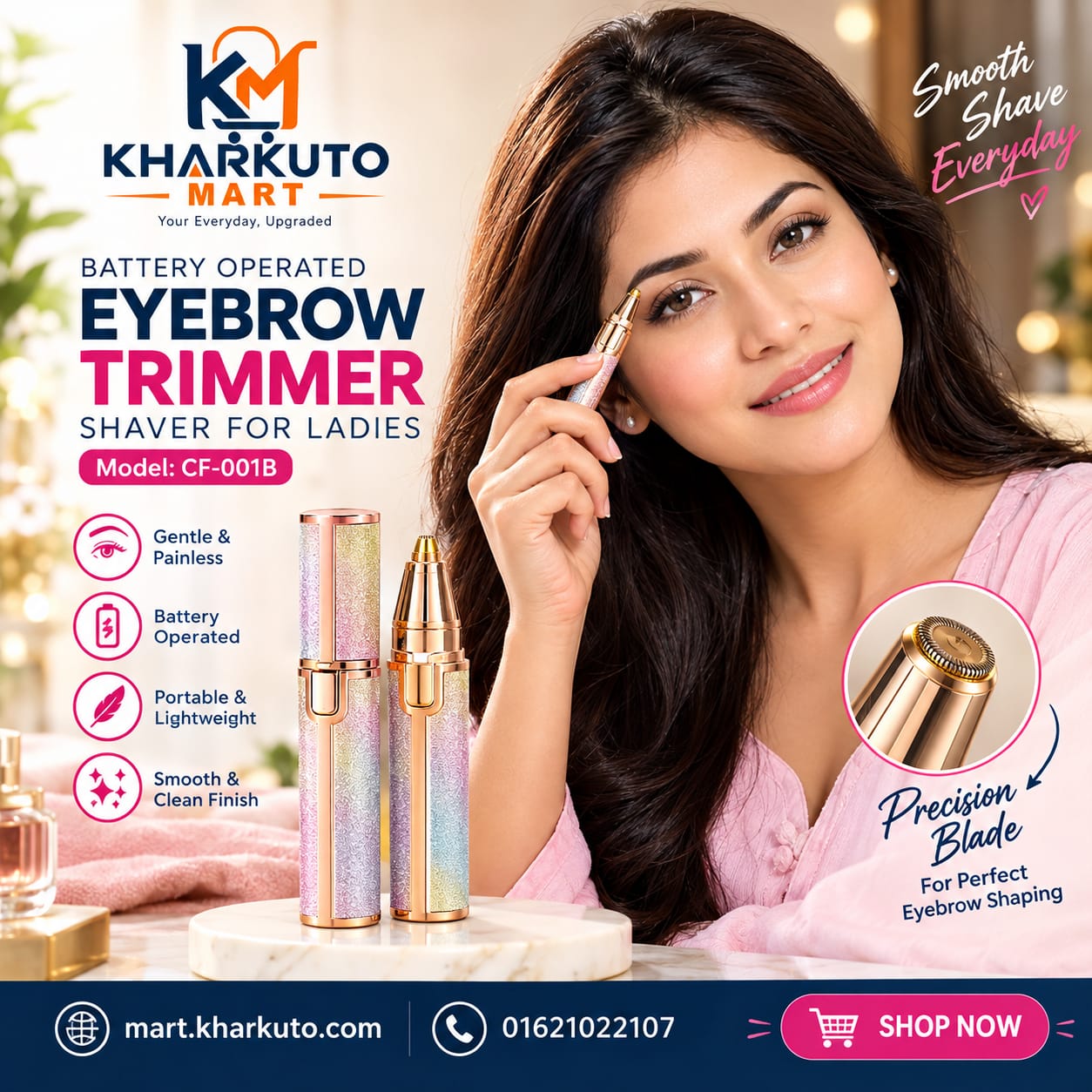 Battery Operated Eyebrow Trimmer